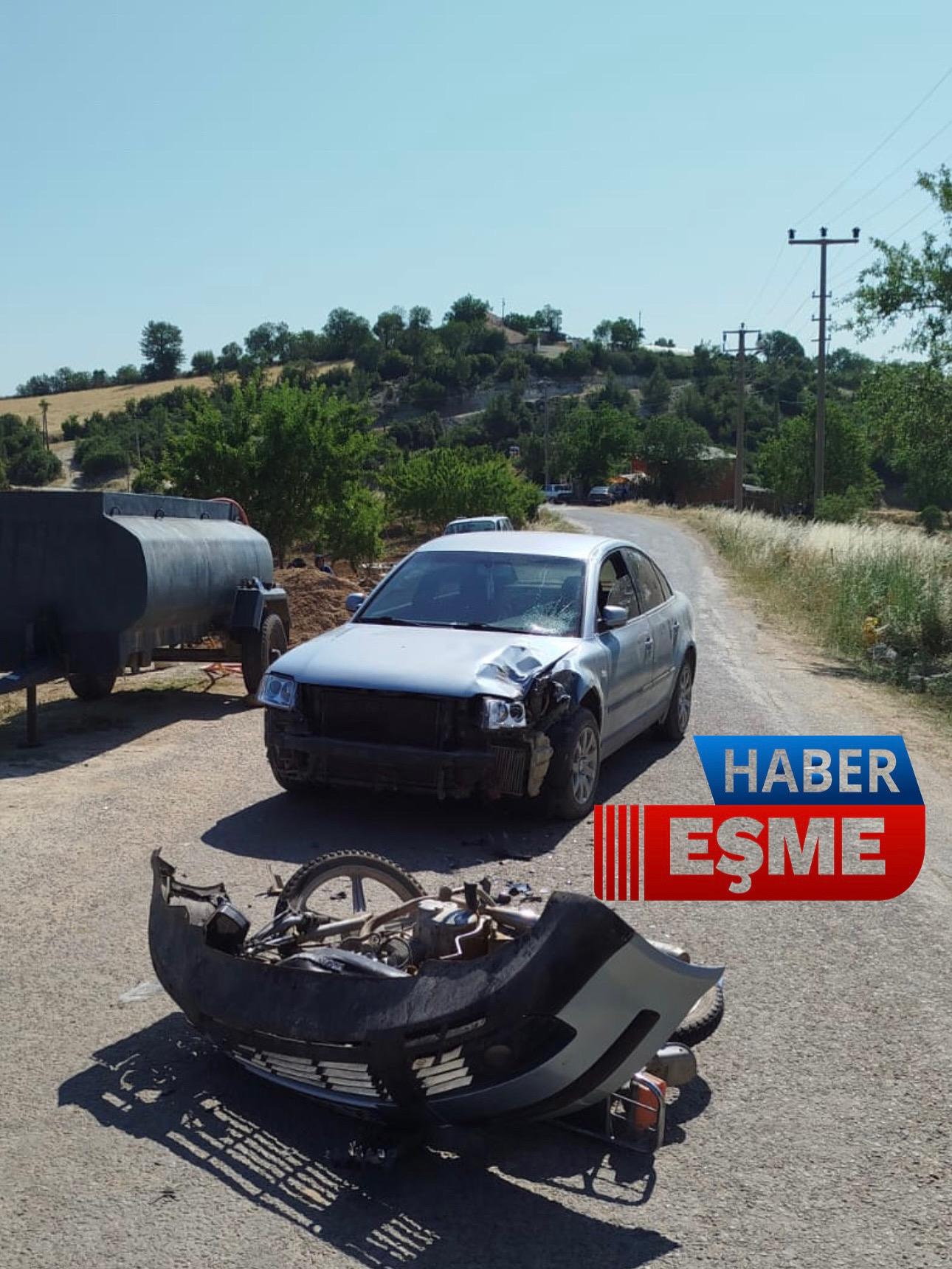 Karaahmetli Köyünde Trafik Kazası