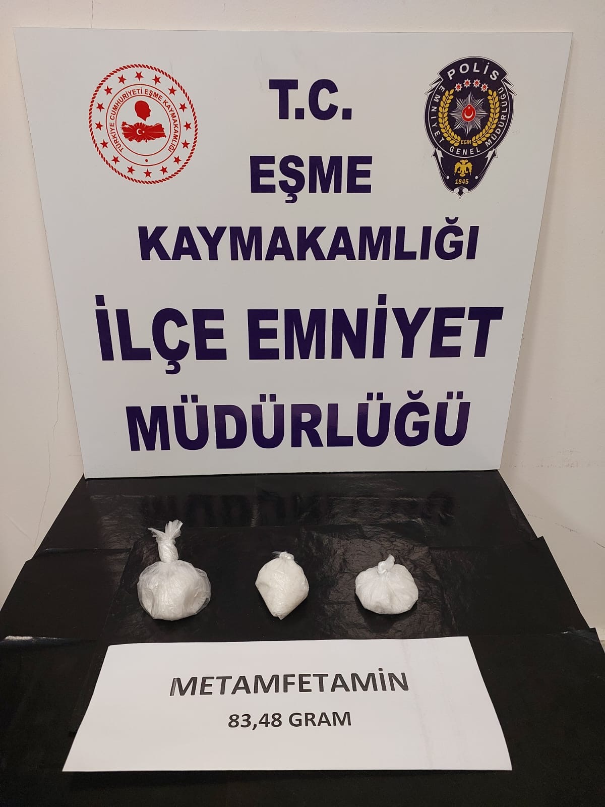 Eşme’de Uyuşturucu Operasyonu: Emniyetten Başarılı Çalışma