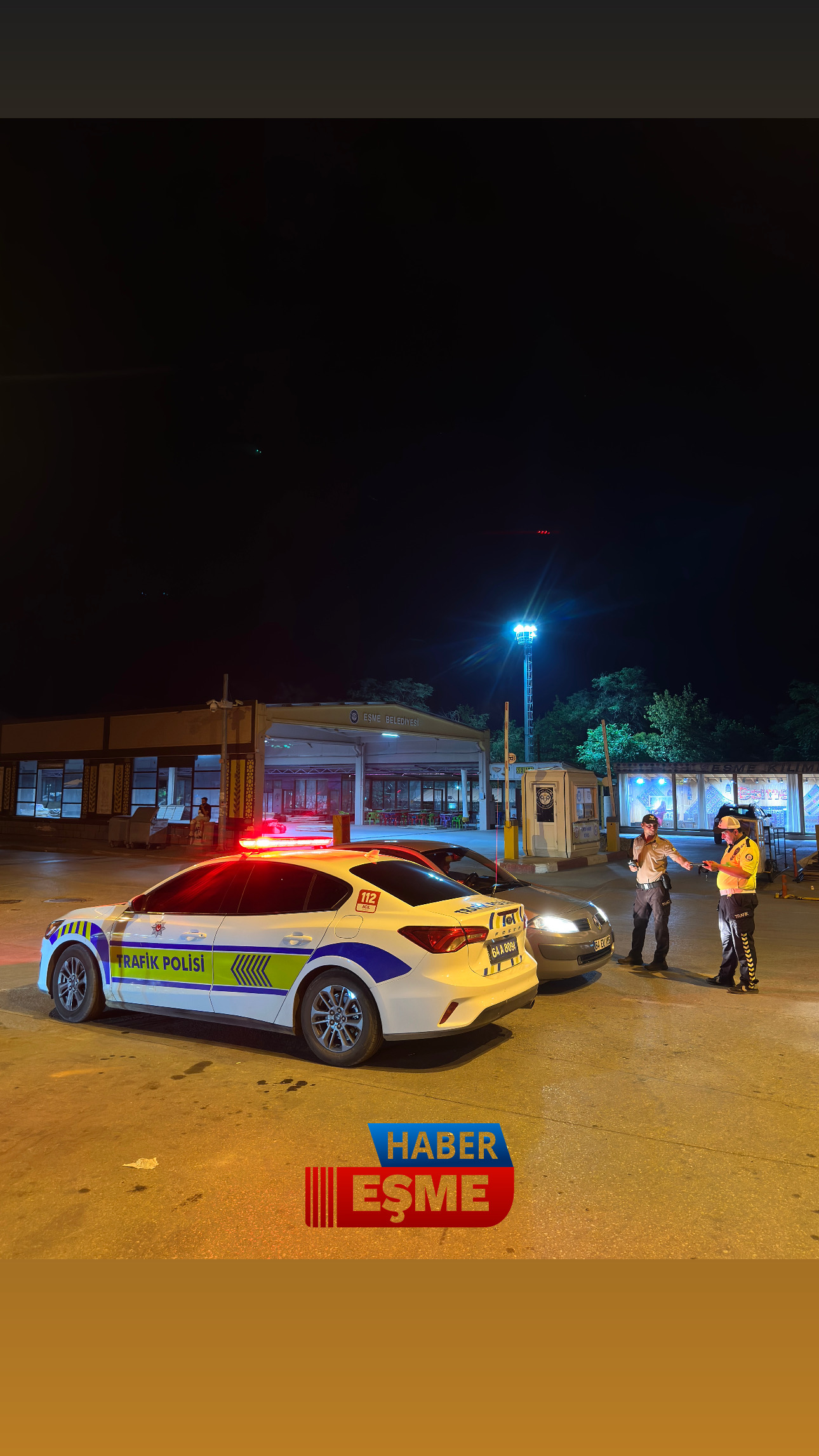  Eşme Emniyet Müdürlüğü’nden Huzur İçin Kesintisiz Denetim