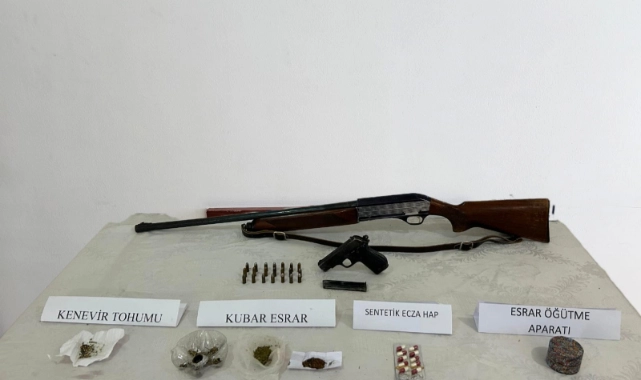 Eşme'de Uyuşturucu Operasyonu